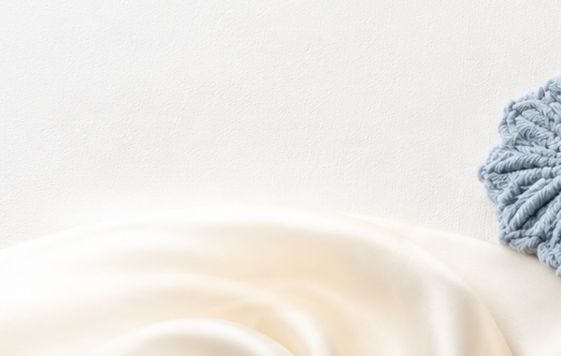 Soft ivory silk backdrop